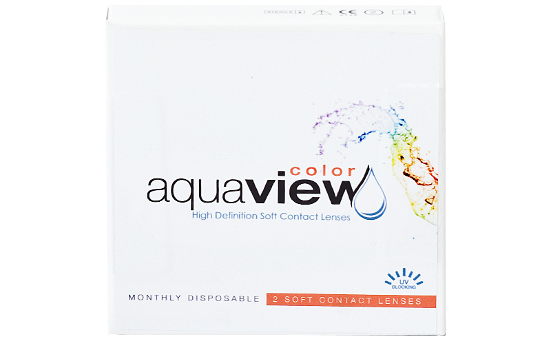 soczewki AquaView Color - zerówki